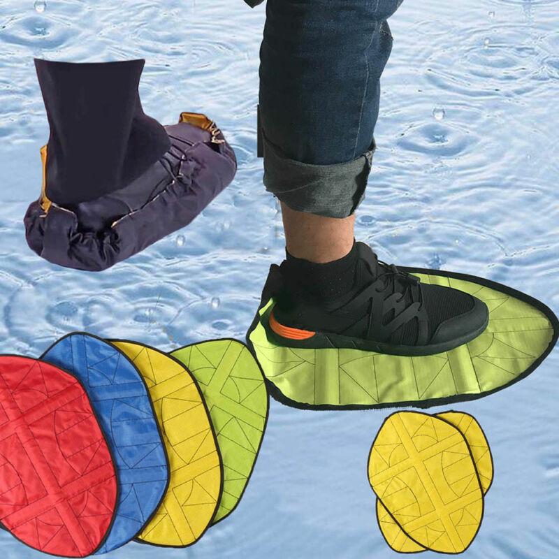 reusable snap on shoe covers