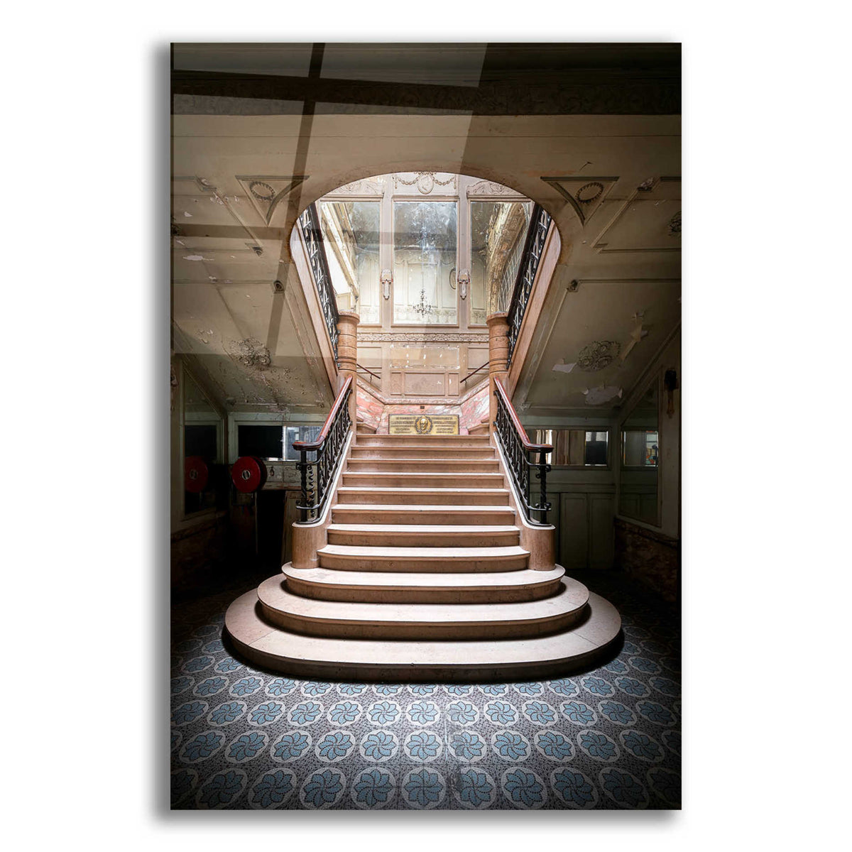Epic Art &#39;Light On The Staircase&#39; by Roman Robroek Acrylic Glass Wall Art,12x16