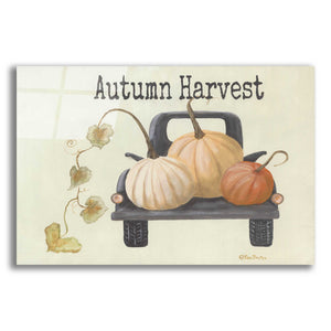 Epic Art 'Autumn Harvest Truck' by Pam Britton , Acrylic Glass Wall Art,24x16