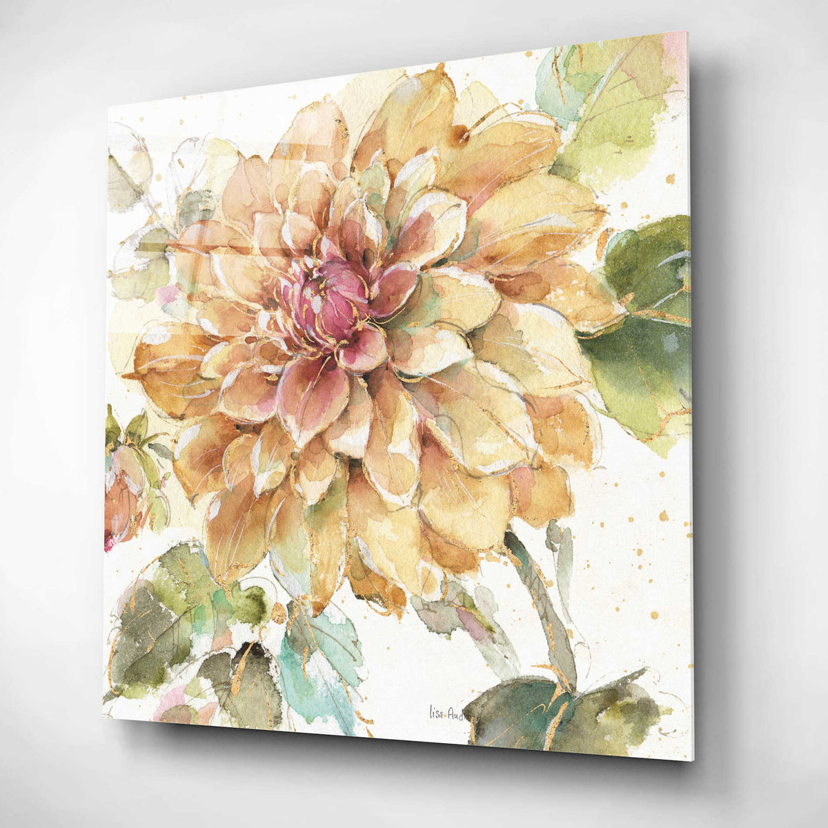 Epic Art 'Country Bloom V' by Lisa Audit, Acrylic Glass Wall Art ...
