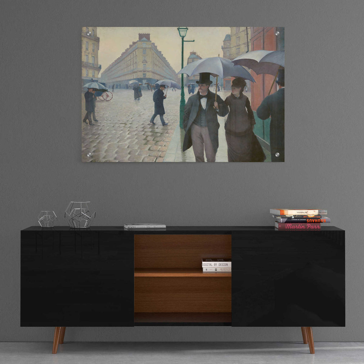 Epic Art 'Paris Street; Rainy Day' by Gustave Caillebotte, Acrylic ...