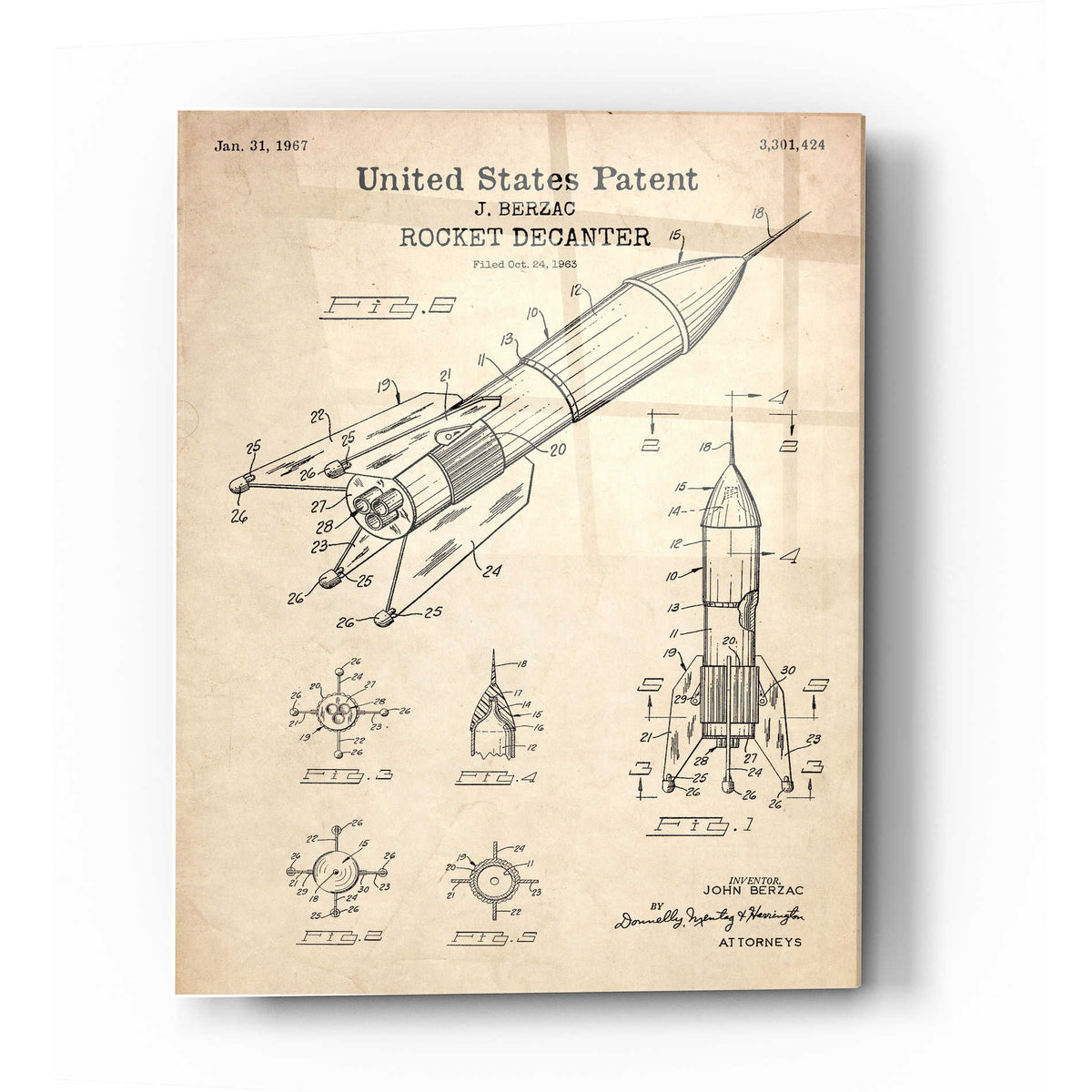 rocketship blueprints