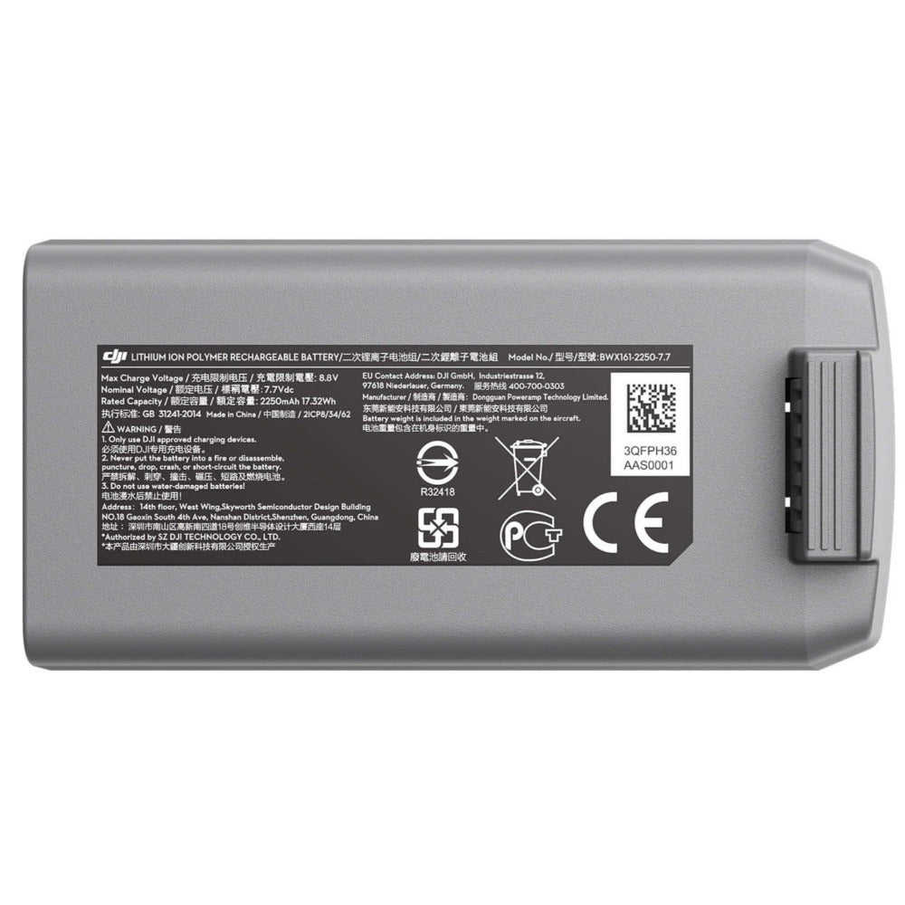 dji mini 2 battery specs