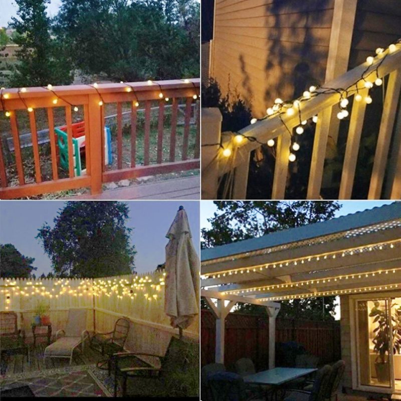 gold solar string lights