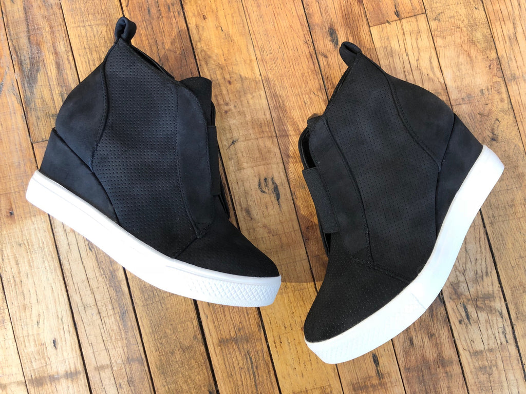 boutique wedge sneakers