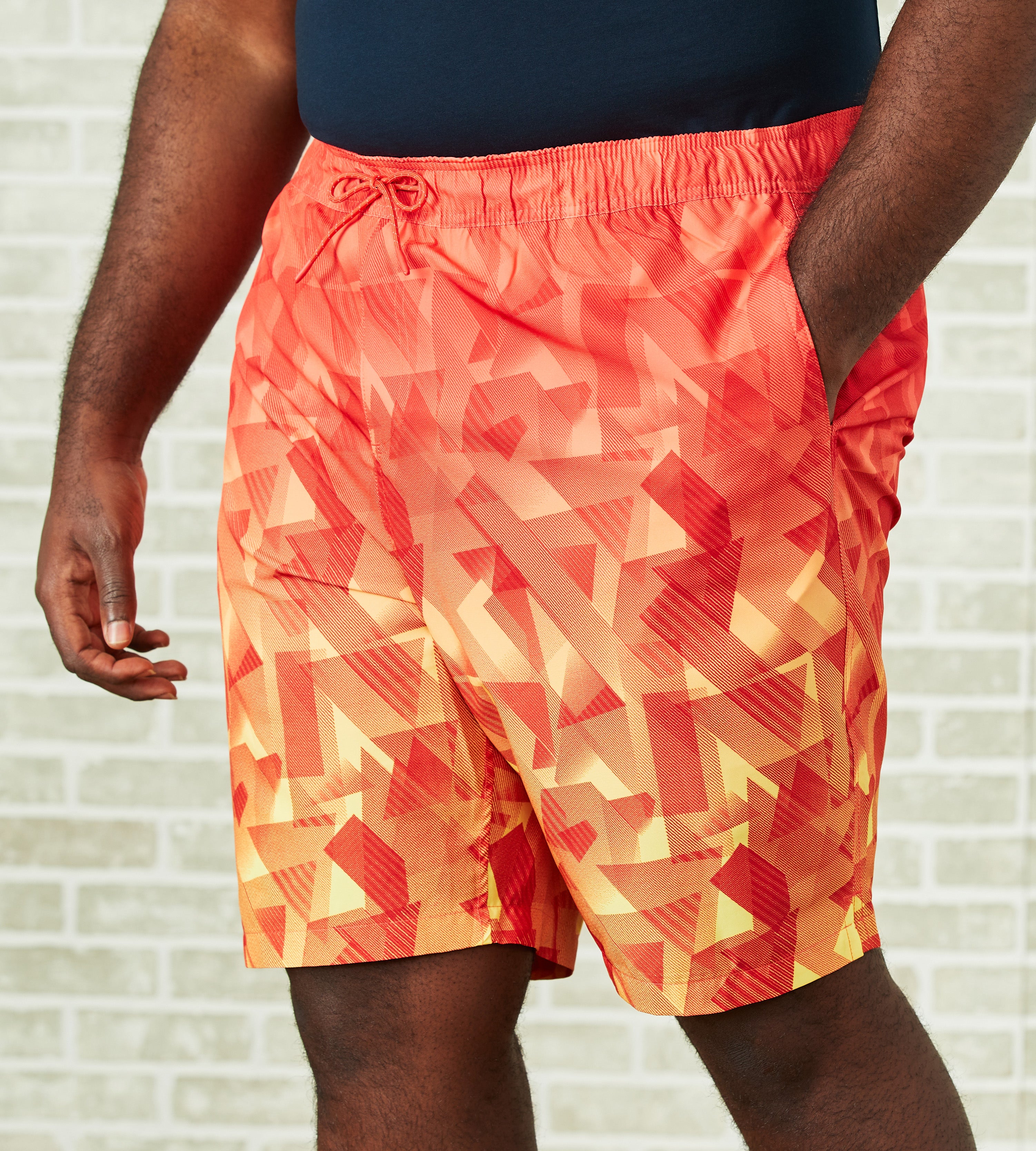 Geo Print Swim Shorts