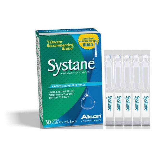 Systane Lubricant Eye Drops Vials - 30ct