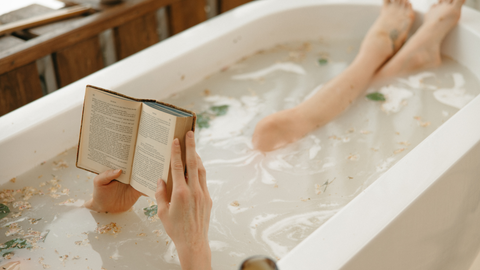 relaxing bath