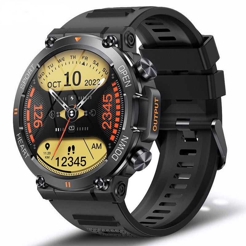 Military Smart Watch for Men Bluetooth Call Rugged 1.95 HD Big Scree –  Nektom Watches