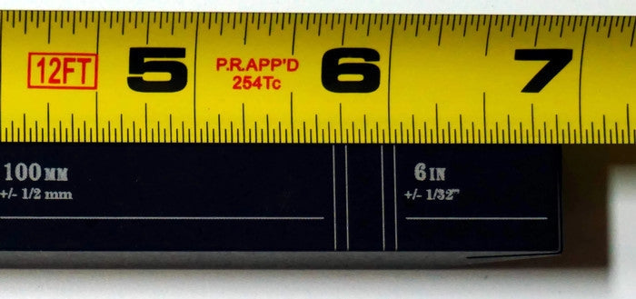 Pass Fail tape measure calibration tool