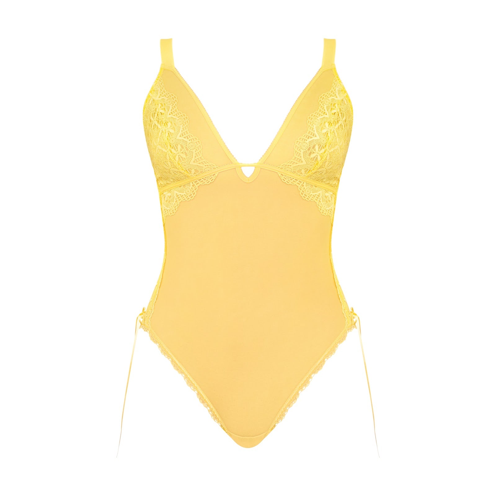 Kollane bodi Cece BonBon Lingerie