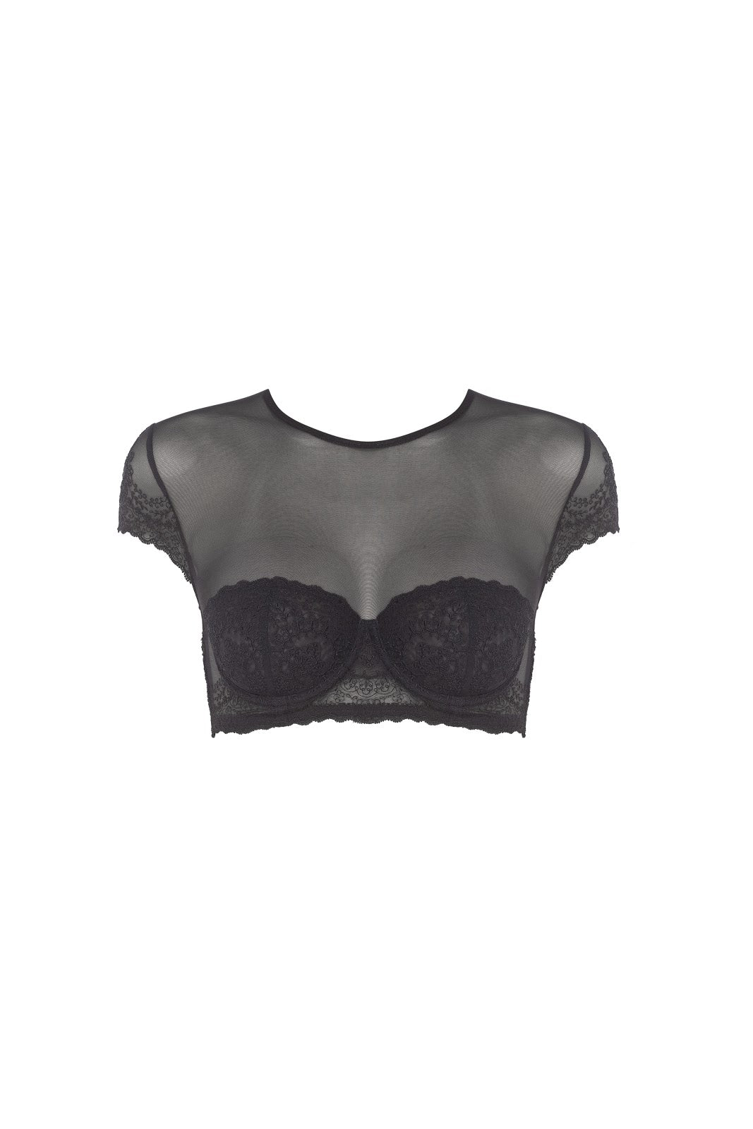 Black Bra Top Mara Black BonBon Lingerie