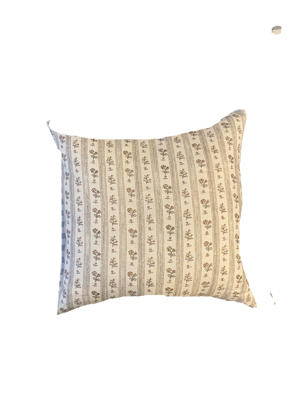 Bucilla Charleston Chirp Monogram Pillow Cover Stamped Embroidery