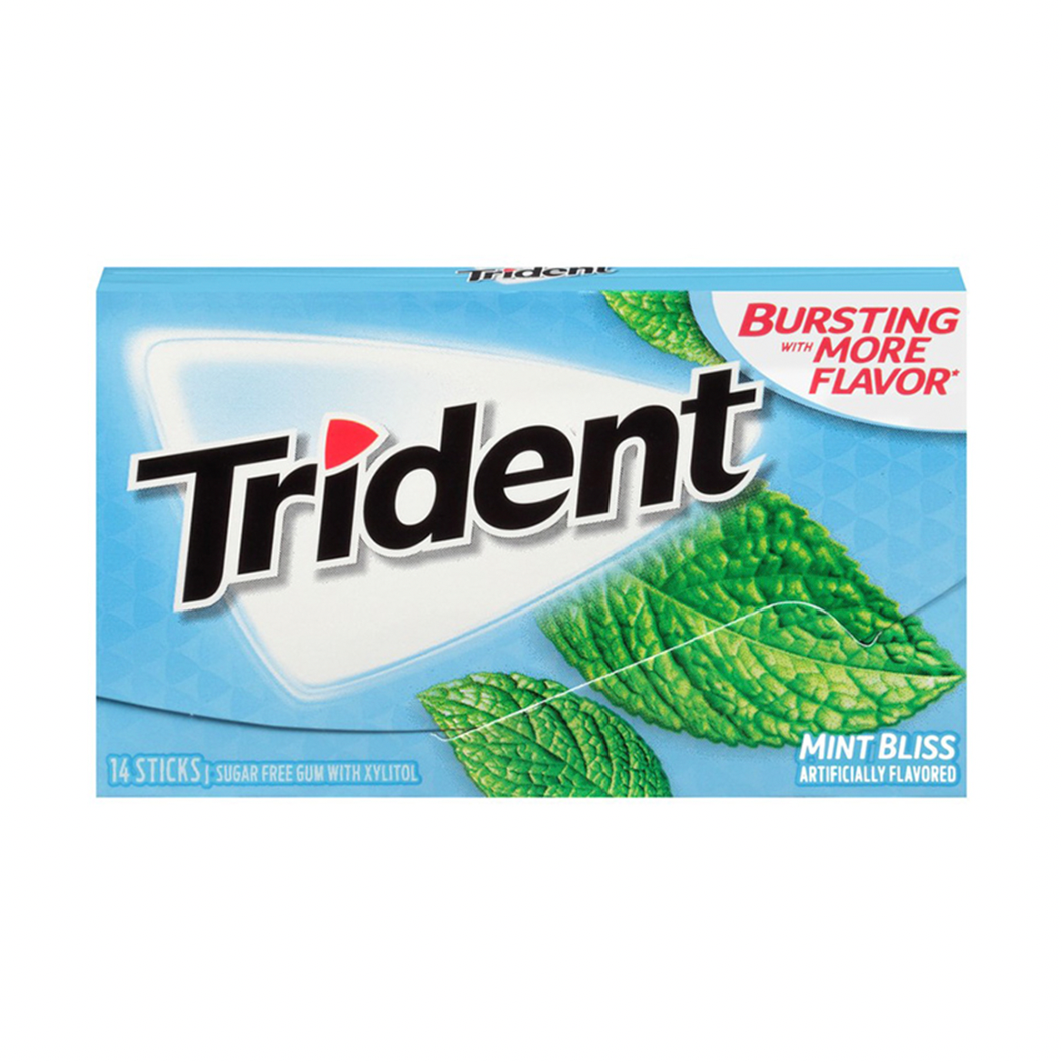 Trident Mint Bliss Gum Sugar Box