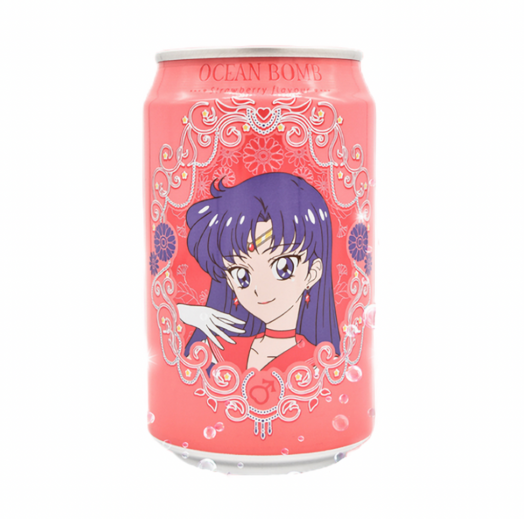 Ocean Bomb Dragon Ball Z Buu Peach Flavour Sparkling Water (330ml)