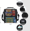 MIER Adult Lunch Box Insulated Bag Large Cooler Tote Large, Black