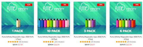 Fume Infinity disposable vape