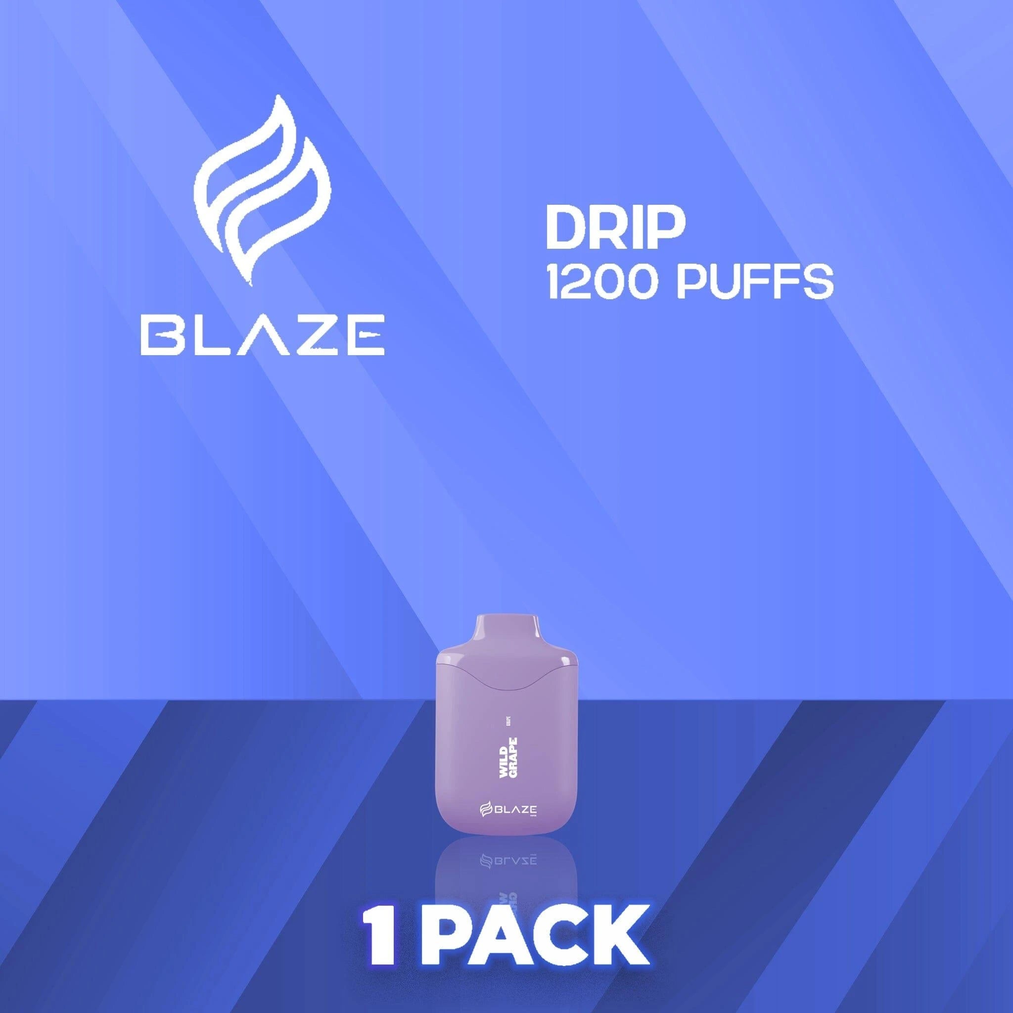 Blaze DRIP 1200 Puffs 5% Disposable Vape - 1 Pack - Smokers World product image