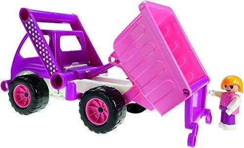 pink dump truck toy