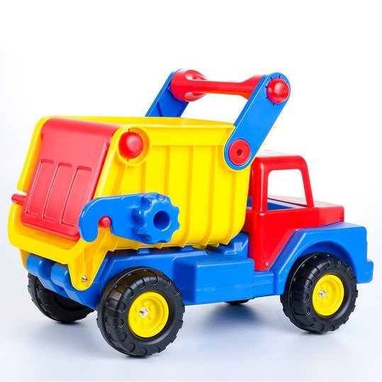 Truck No.1 On Dump Truck With Grip By Wader Toys KsmToys