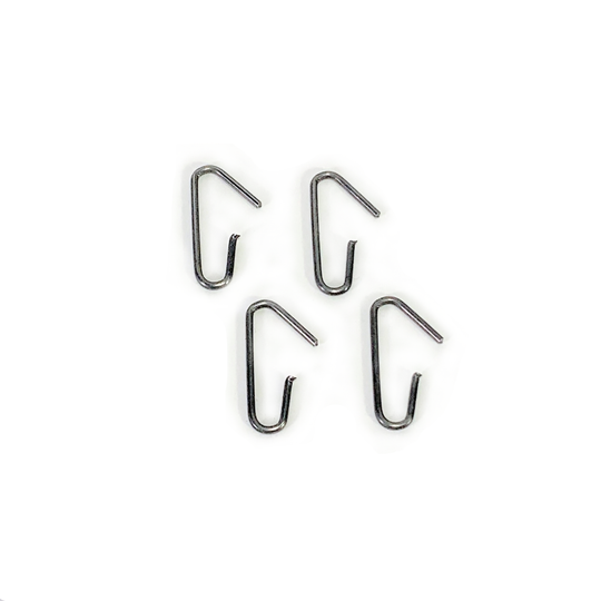 Lot of 4 Hooks Staples for Leather Treadle Sewing Machine Belt Universal Image 1
