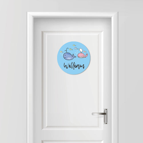 Kids Door Personalised Name Signs Cute Animal Plaque Okdesign