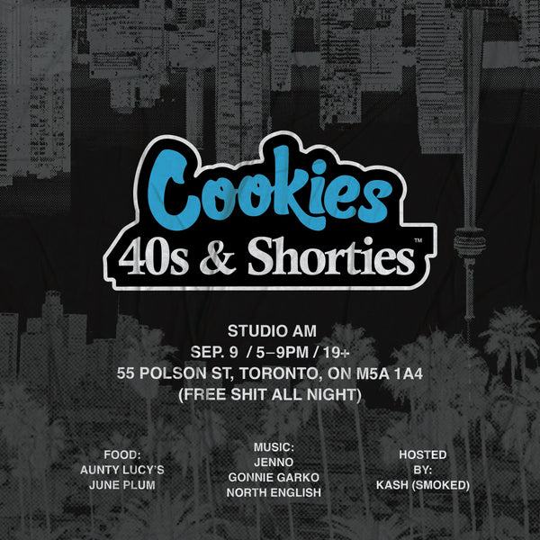 40s & Cookies Flyer