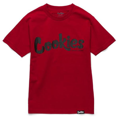 red cookies shirt