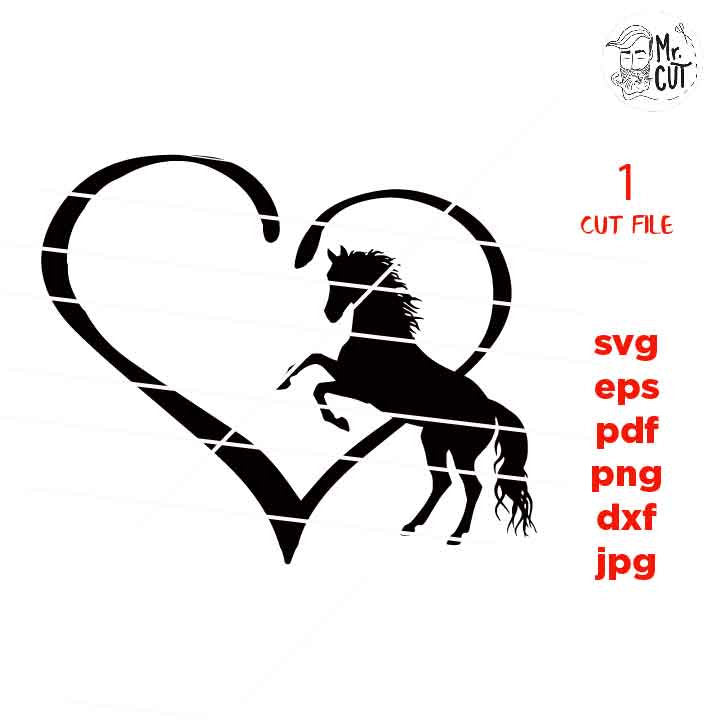 Free Free 151 Love Horse Svg SVG PNG EPS DXF File