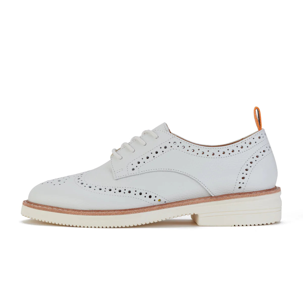 ROLLIE Derby Brogue Rise - White Tumble – Minty Lifestyle