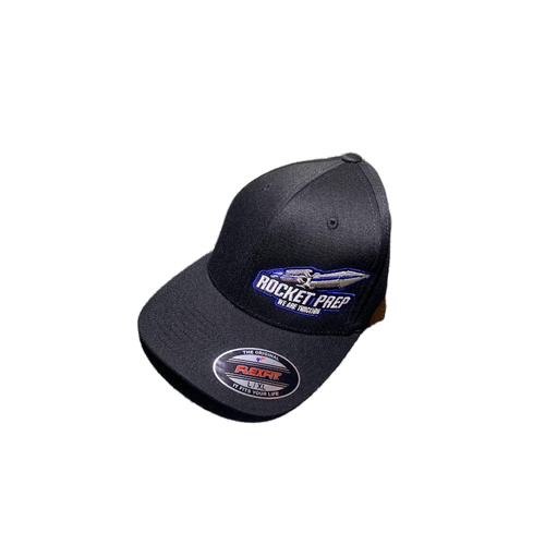 Rocket Prep Black Flex Fit hat