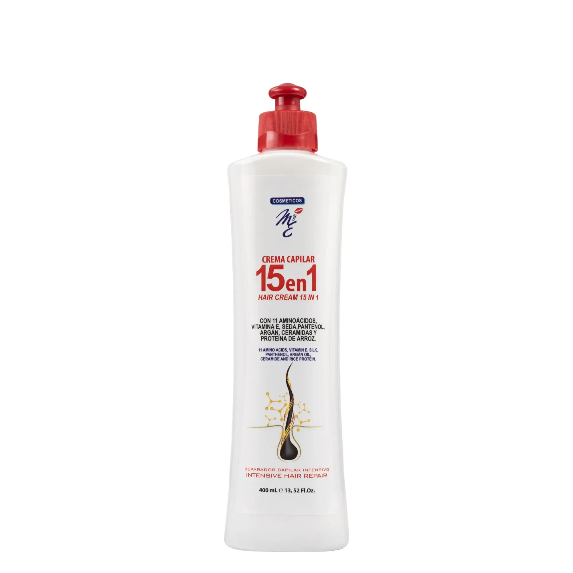 MyE Crema Capilar 15 en 1 Reparador Capilar Intensivo 400 ml MYE