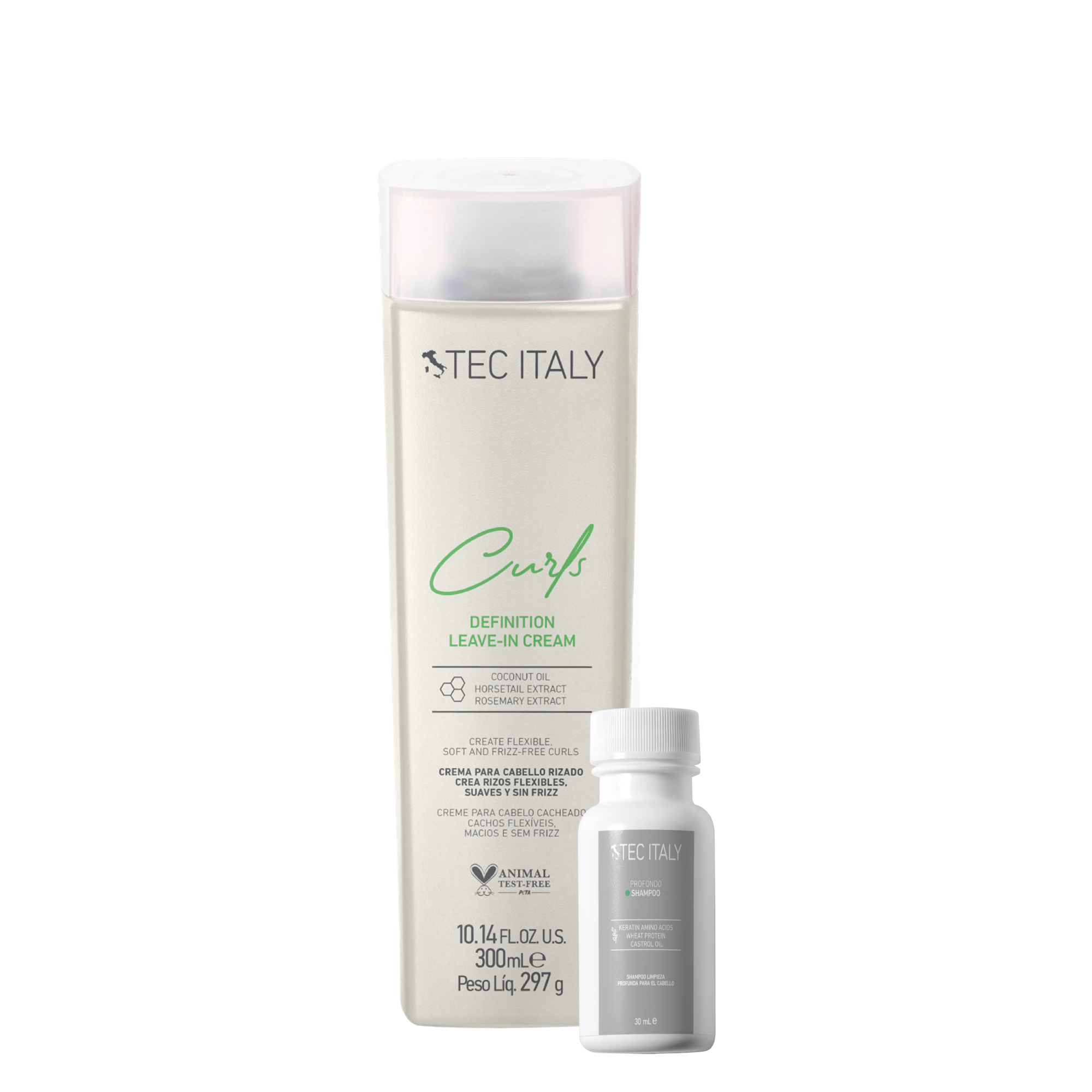 Tec Italy Curls Leave In Cream 300ml. Tec Italy