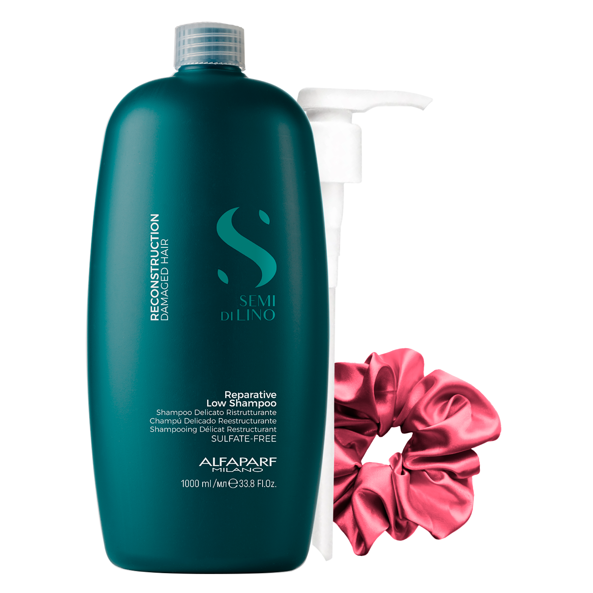 Alfaparf Semi Di Lino Reconstruction Damaged Hair Shampoo Reconstructivo 1000mL Alfaparf