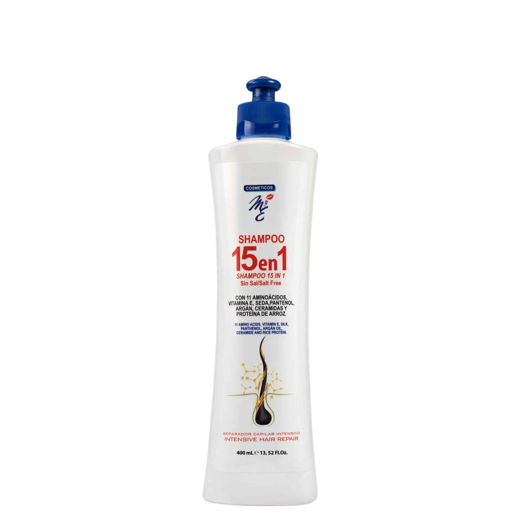 MyE Shampoo 15 en 1 Reparador Capilar Intensivo 400ml MYE