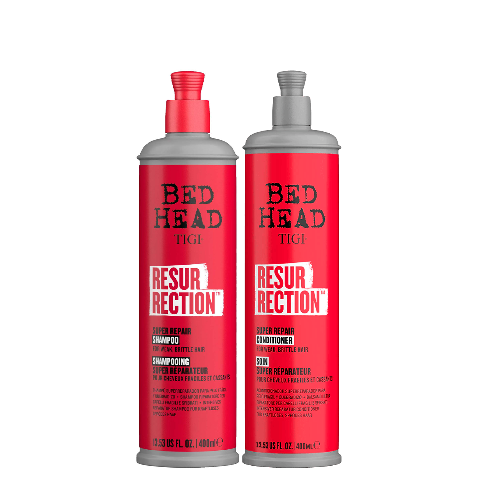 Kit Bed Head Tigi Resurrection Shampoo y Acondicionador Tigi