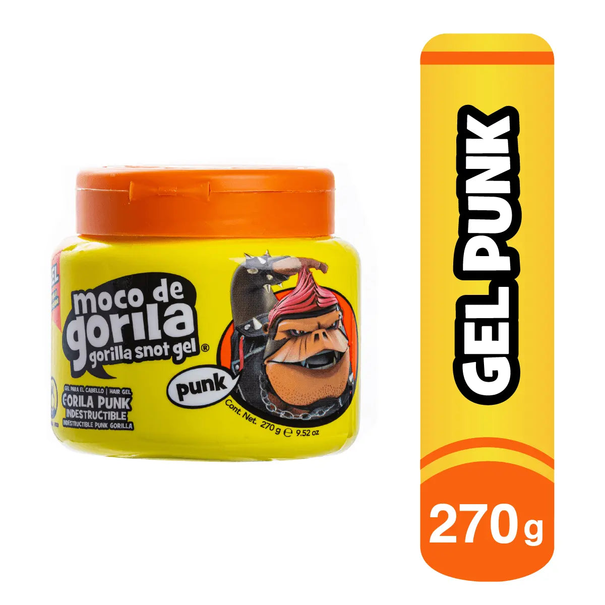  Moco de Gorila Gorilla Snot Hair Gel, Mini Punk