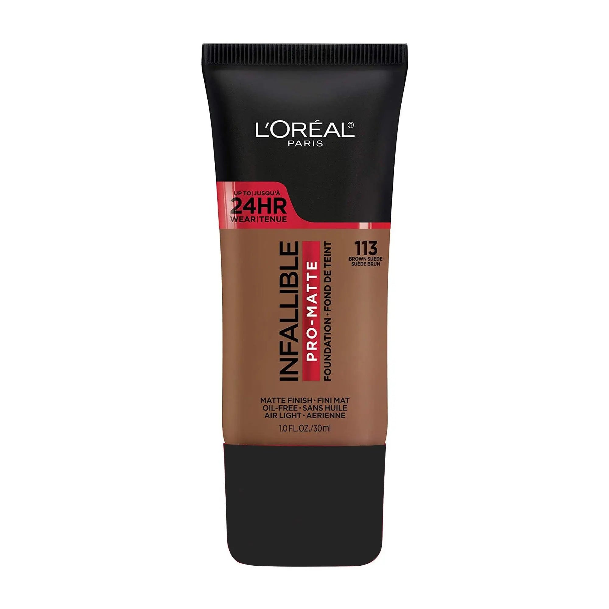 L'Oreal Paris Infalible Base 113 Brown Suede de 30ml - Magic Mechas