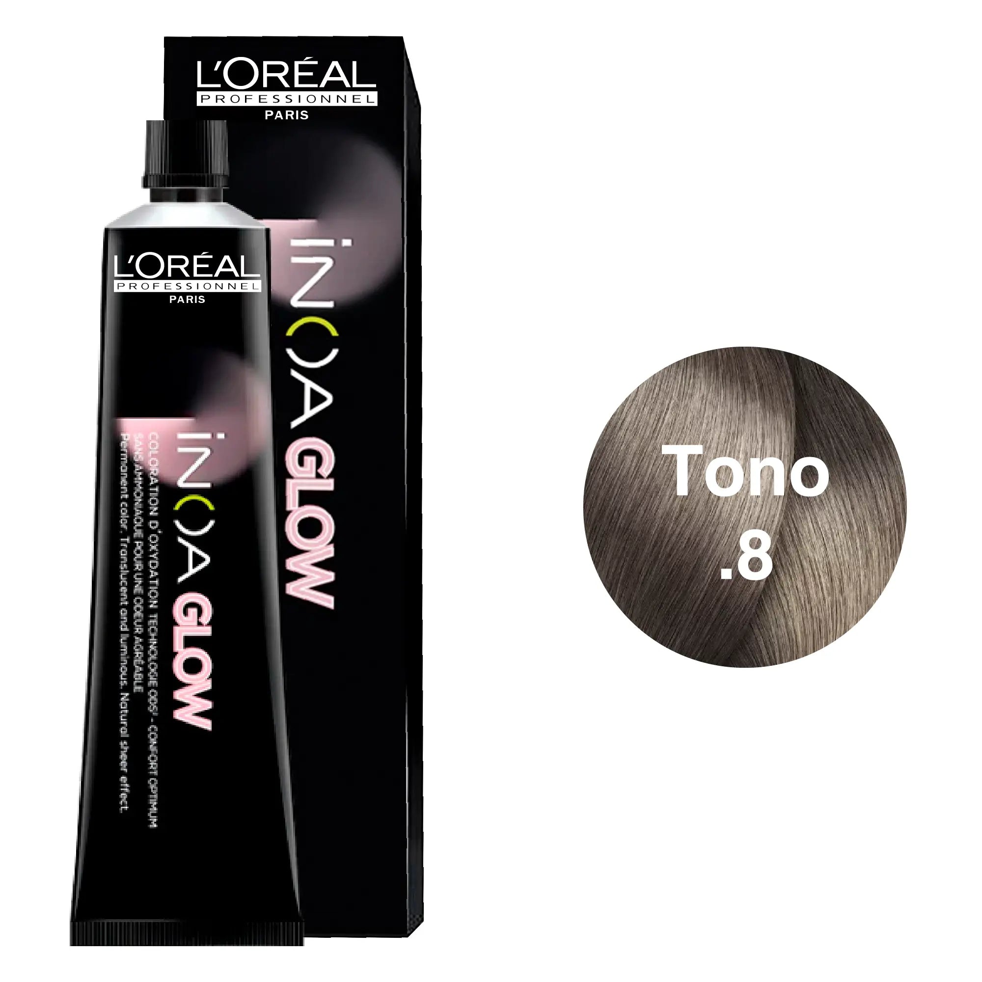 Tinte Inoa Tono .8 Glow 60mL Loreal Profesional