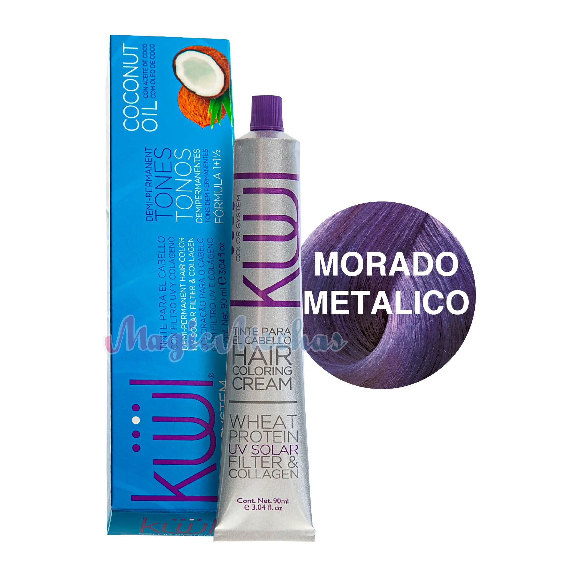 Tinte Kuul Morado Metálico 90ml. Kuul