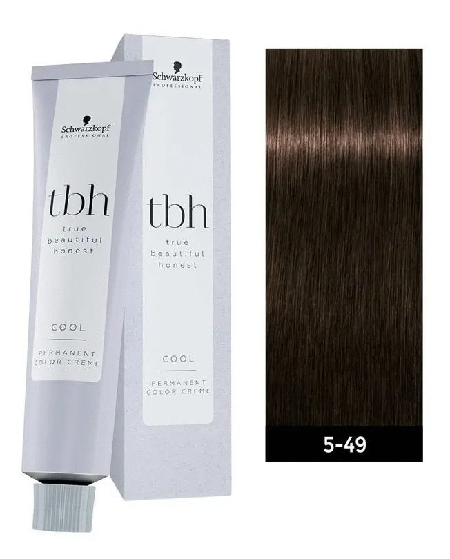 TBH Tinte Color Crema Permanente Natural 5-49 de 60ml. - Magic Mechas