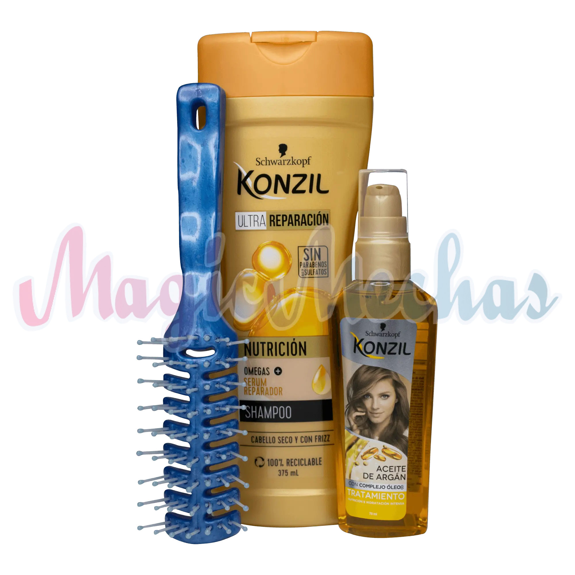 Kit Konzil Shampoo + Aceite de Argan - Magic Mechas