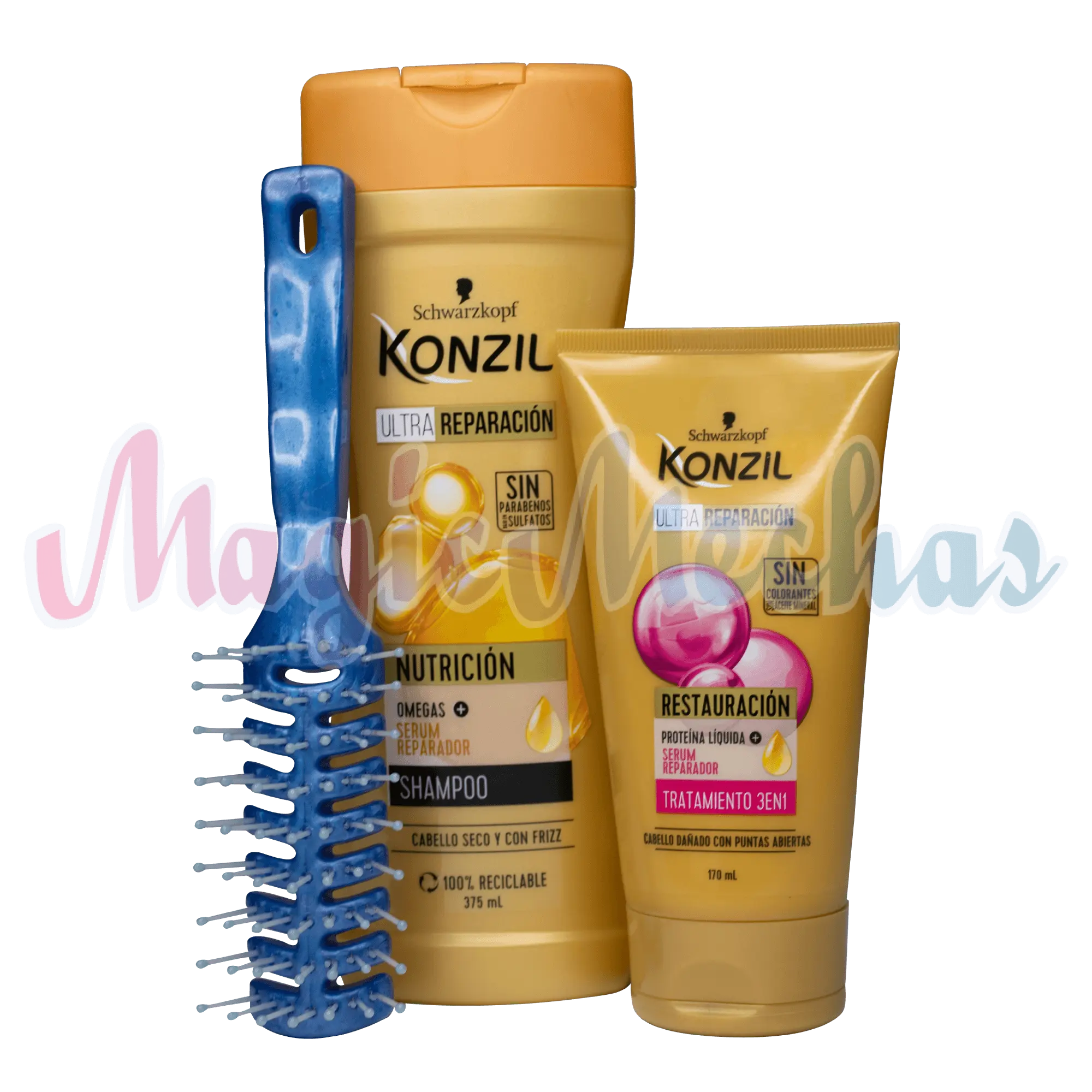 Kit Konzil Shampoo + Tratamiento 3 en 1 - Magic Mechas