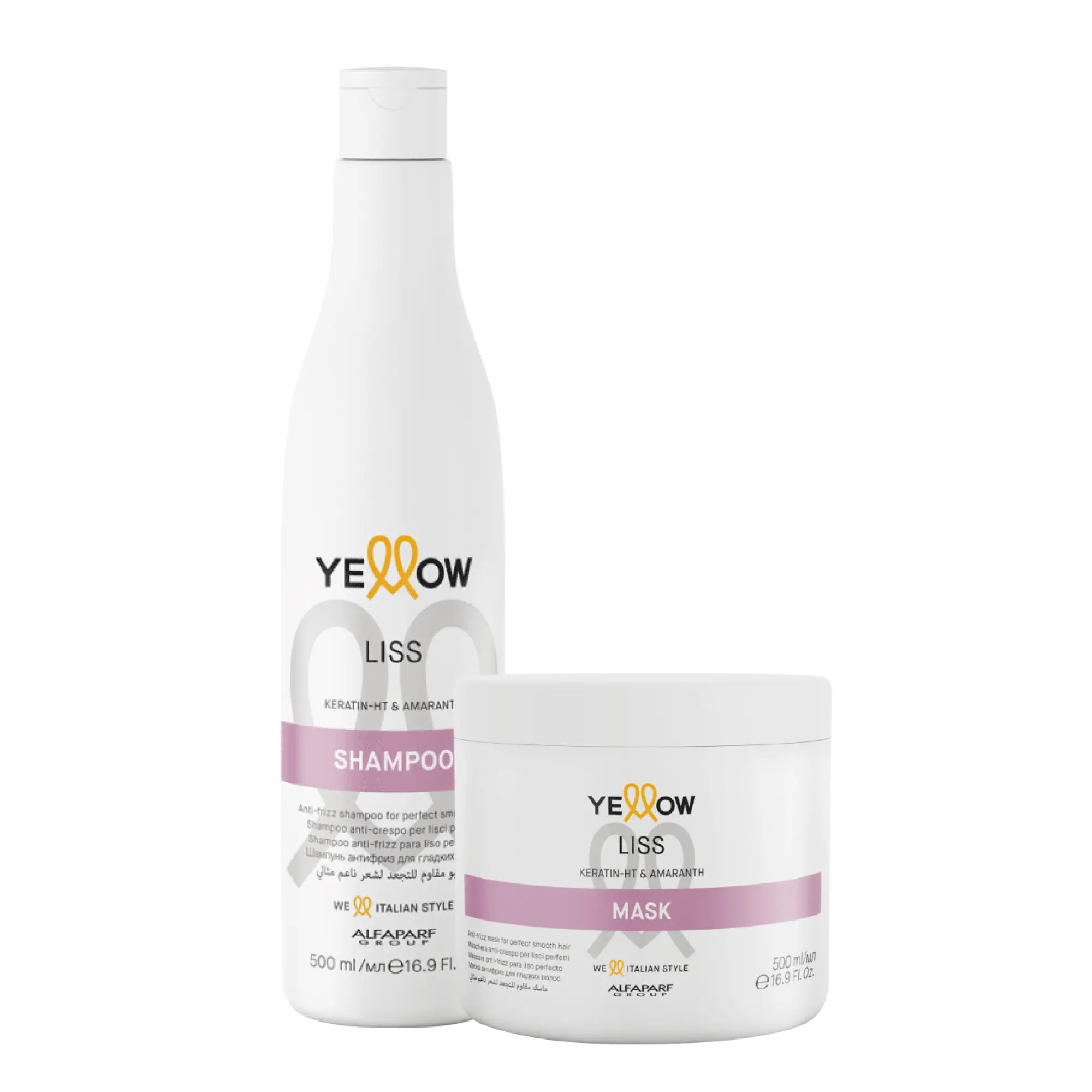 Kit Yellow Liss Therapy Shampoo + Mascarilla - Magic Mechas