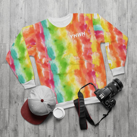 tie dye christian sweatshirt crewneck