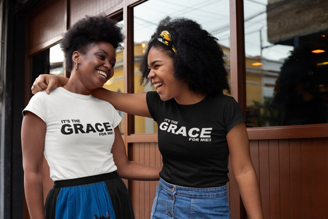 its the grace for me christian t-shirt unisex