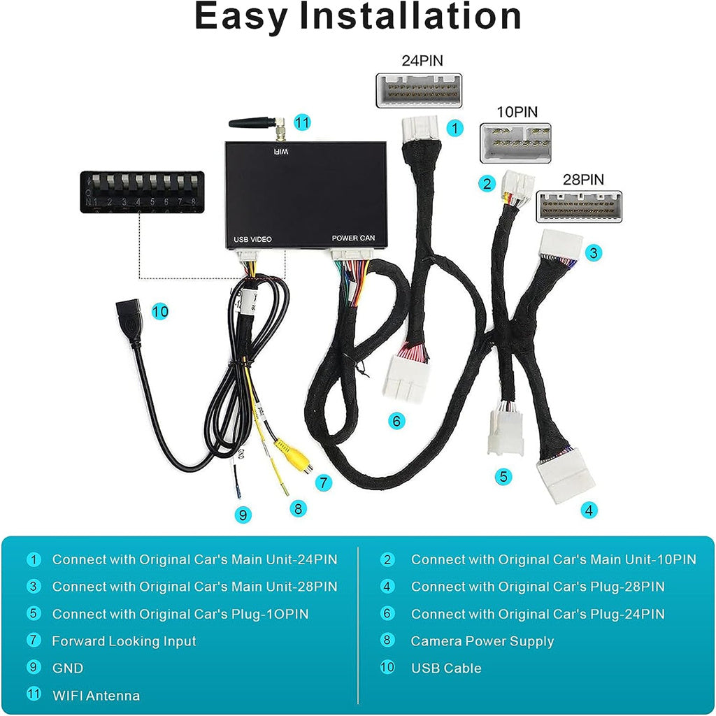 CarPlay Decoder for Toyota