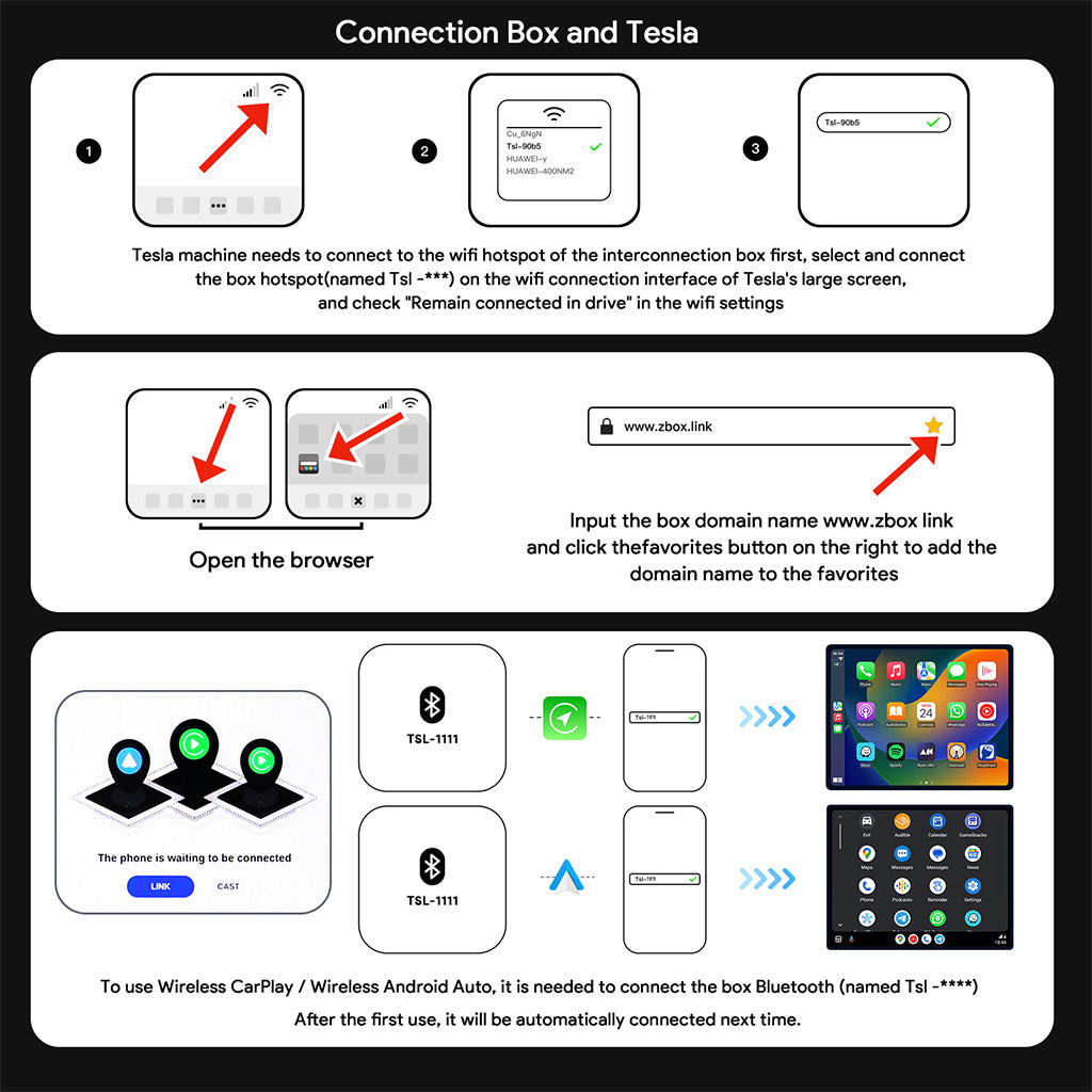 CarPlay BOX for Tesla