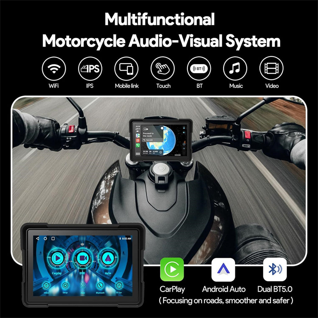Motorcycle CarPlay Waterproof Screen