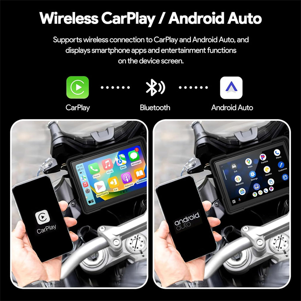 Motorcycle CarPlay Waterproof Screen